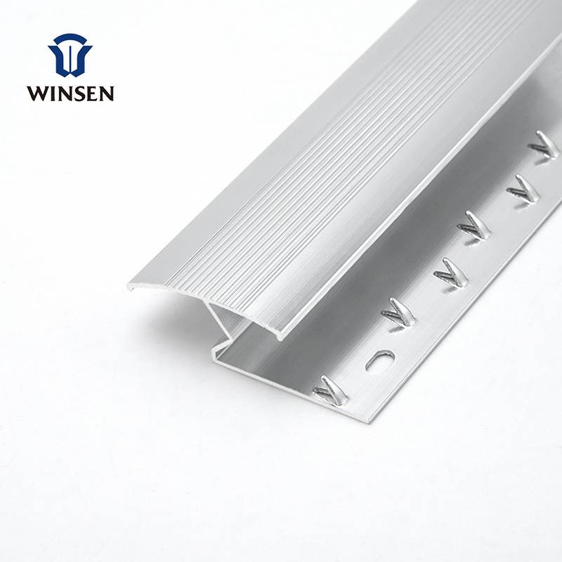 Silver Color Aluminum Floor Ceiling Molding Tile Edge Floor Transition Carpet Strip