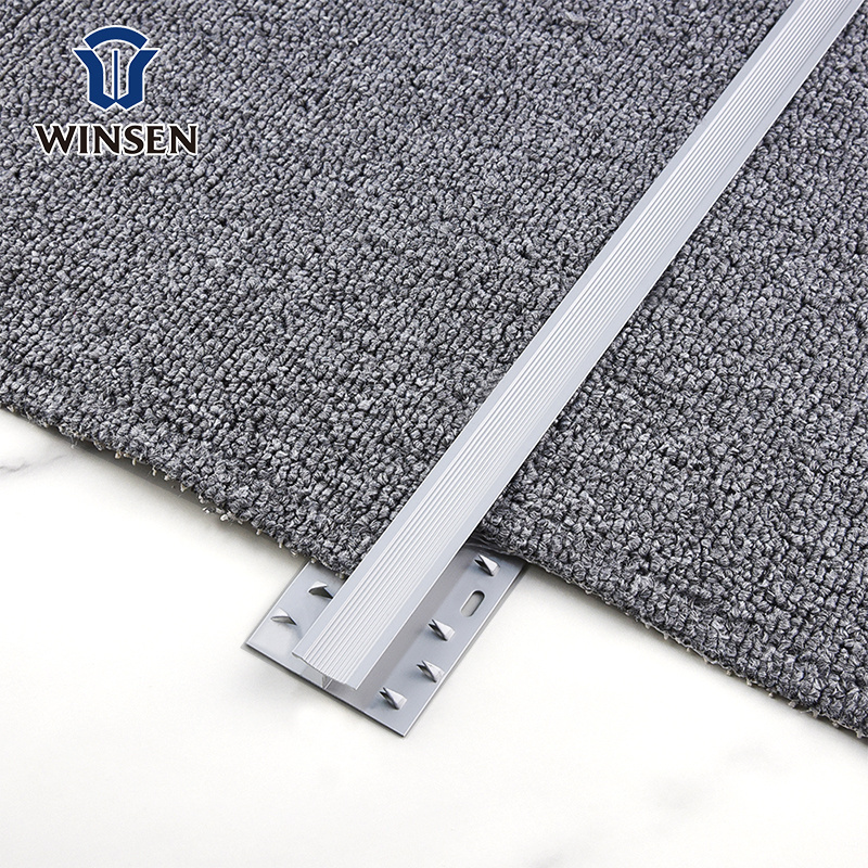 Winsen Hot Selling  Premium Carpet Tack Strip Carpet Edge Trim Sealing Strip/ Carpet Edge Strip/ Tile Carpet Transition Strip