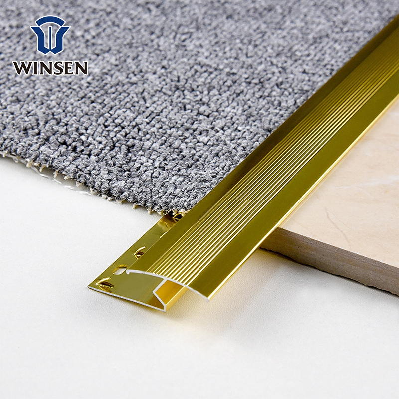 Winsen Hot Selling  Premium Carpet Tack Strip Carpet Edge Trim Sealing Strip/ Carpet Edge Strip/ Tile Carpet Transition Strip