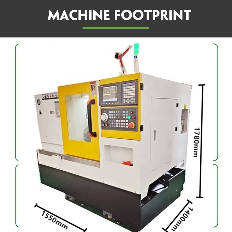 LC36 Turn-milling Combination Machine Cnc Lathe 3 Axis Torno With 3 Living Tool On The Y Axis