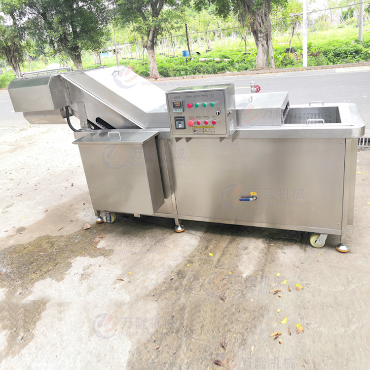 food salad vegetable blanching machine potato french fries corn shrimp peanut washing blanching machine