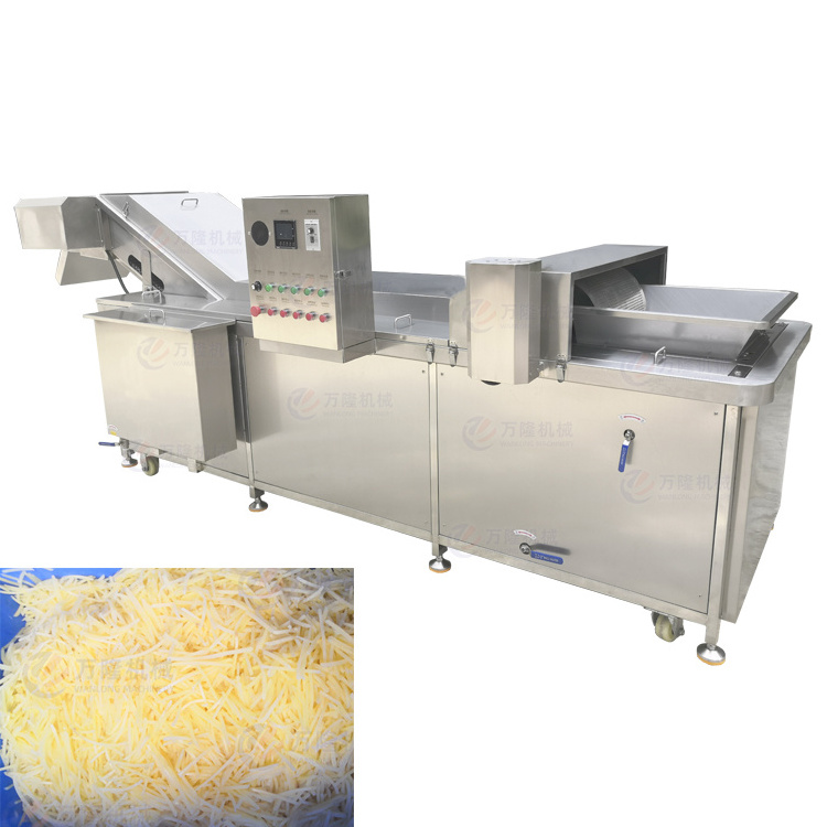 food salad vegetable blanching machine potato french fries corn shrimp peanut washing blanching machine