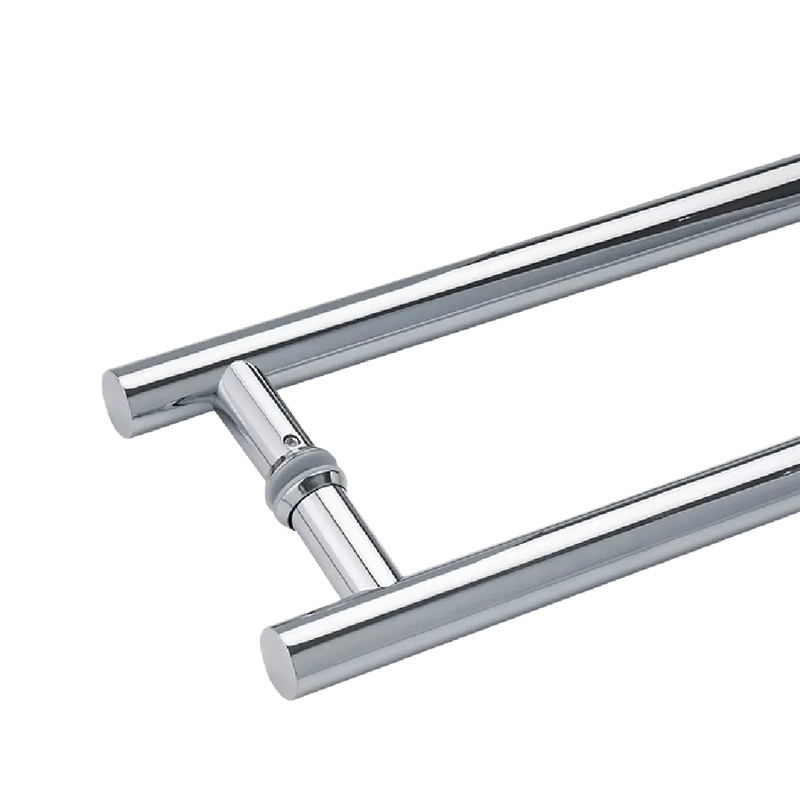 Factory direct hotel front door heavy duty handle bathroom shower room sliding door handle 304/201 stainless steel handle