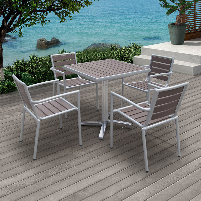 patio furniture factory direct wholesale aluminum outdoor garden bistro table set