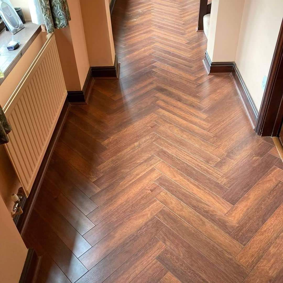 Retro style Engineered exotic hardwood herringbone flooring with high quality