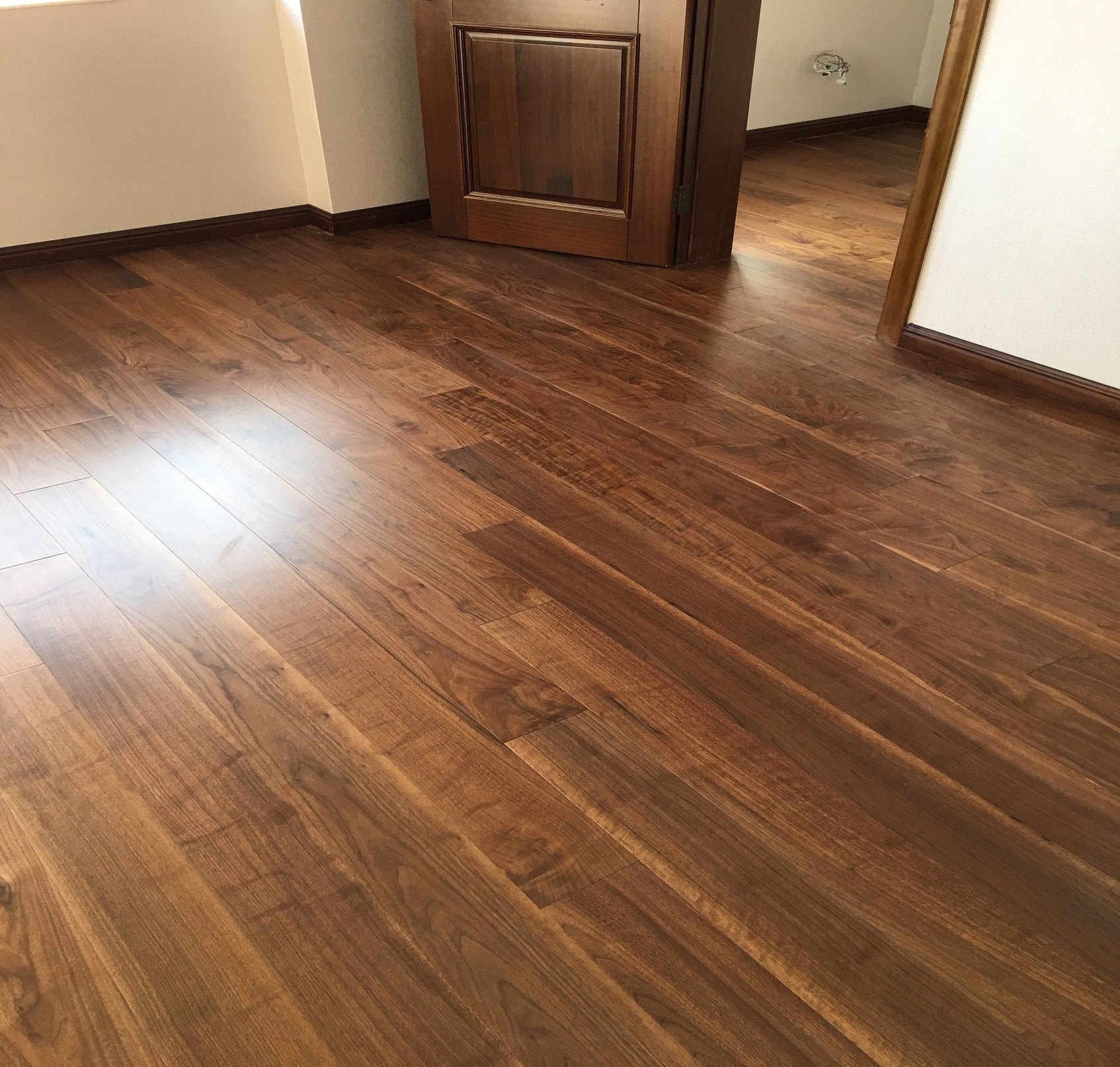 American walnut engineered wood flooring