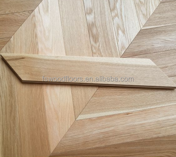 natural oiled chevron oak engineered parquet flooring