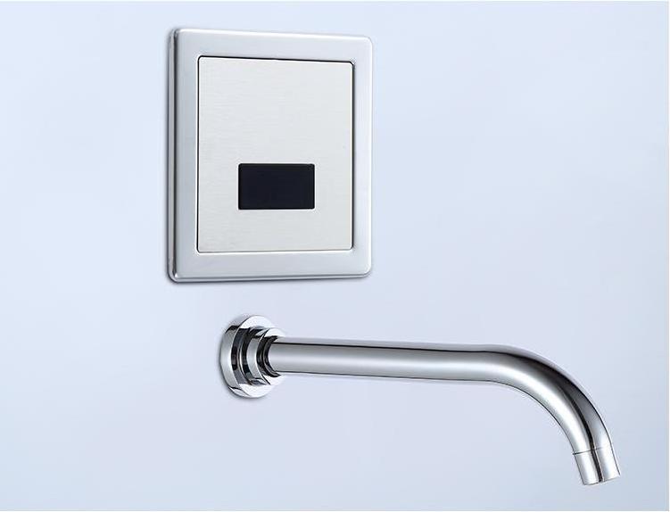 Brass Touch Free Automatic Sensor Faucets  Wall Mounted Faucet for Toilet