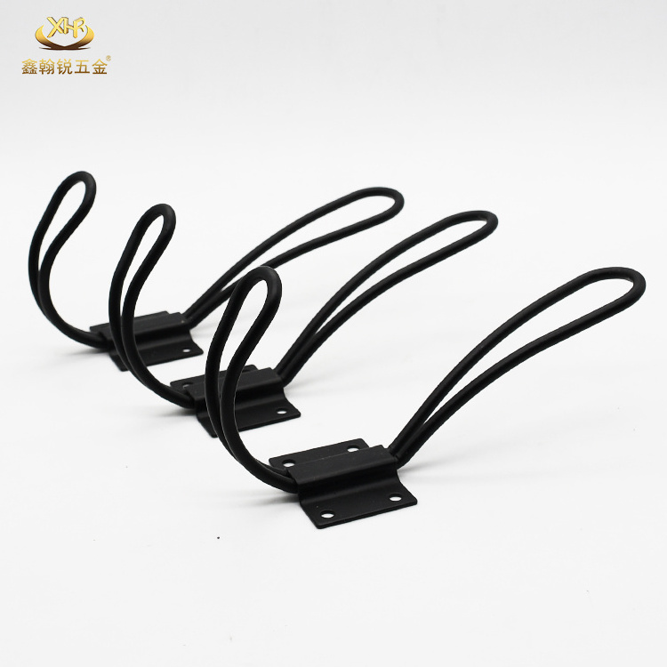 Metal Iron Closet Wall Mount Coat Hat Hook for Office Hotel Bathroom