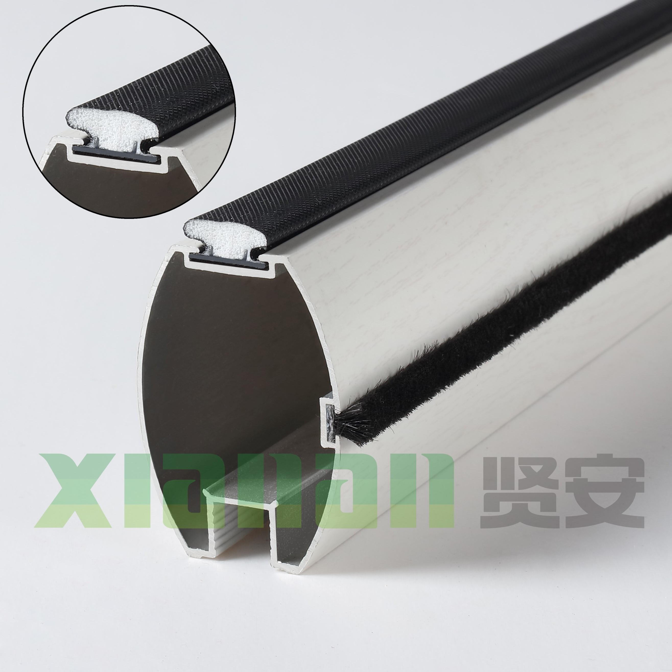 D Type Flexible Door Window Sealed Sealing Strip Anti Collision Sound Proof Weatherstrip oam rubber door and window seal gasket