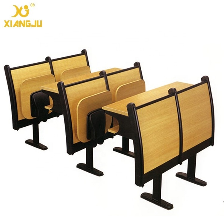 School Furniture Classroom College Chair And Desk Lecture Hall High School College Folded Desk Chair School Desk