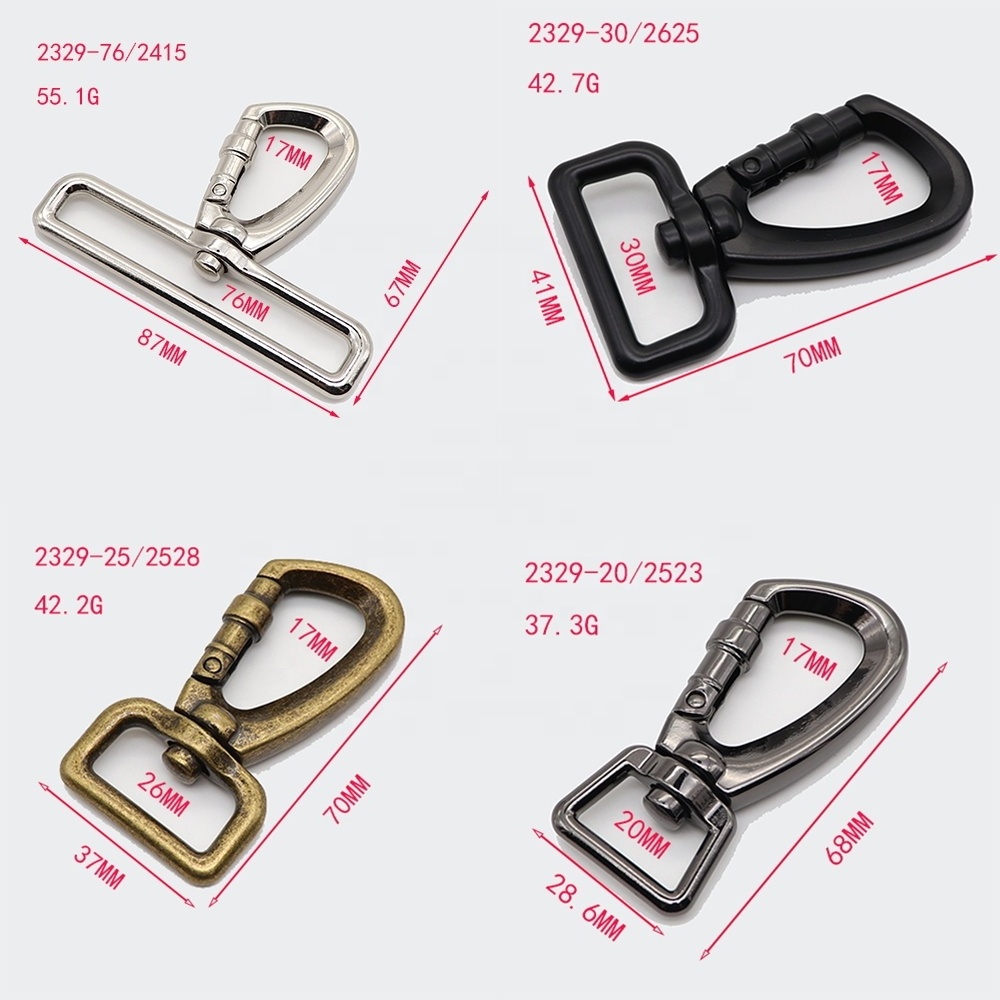 Factory Direct sales Spring hook dog collar accessories  lanyard  dog hook outdoor hook