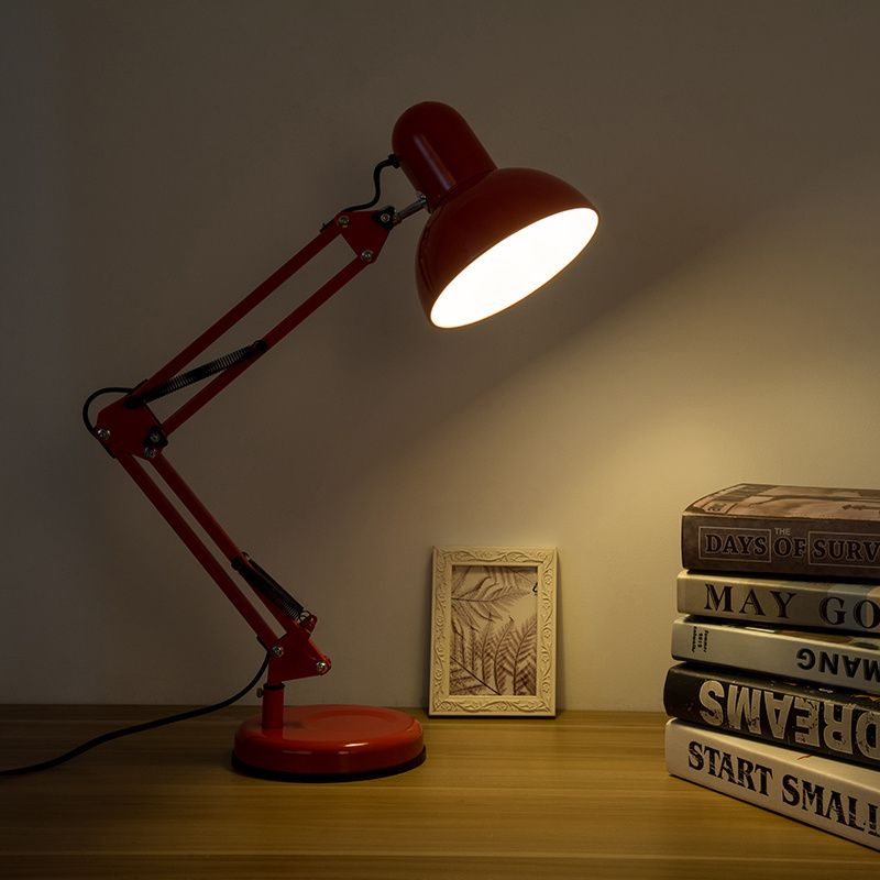 modern desk lamp  more colors  fashional style for office  home hotel LED Swing Arm, C-Clamp Table Light, Flexible Desk 810