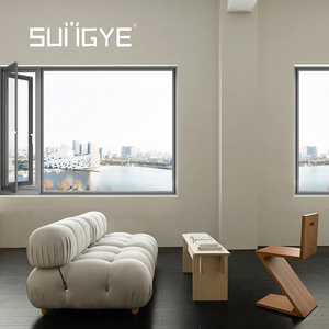 SUNGYE Good Quality Aluminium Casement Window Double Glazing Aluminum Windows With Screen