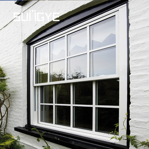 Large vertical sliding up storm vinyl windows that slide up and down slide window with screen