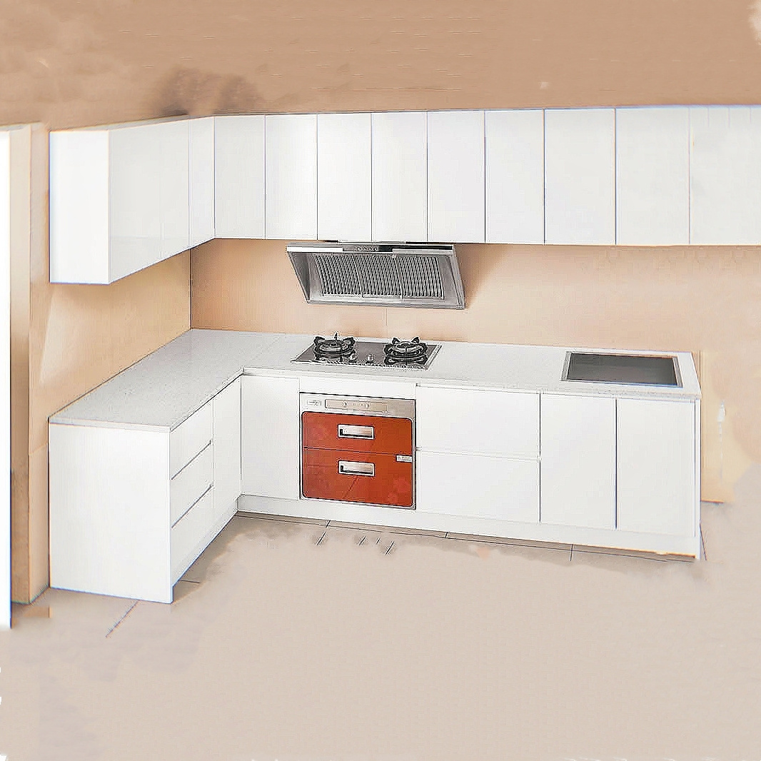 Home Designs Kitchen Furniture Floor Mounted Kitchen Storage Wall Hung Kitchen Cabinets