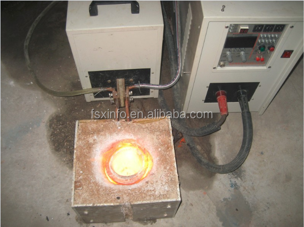 Small Induction Furnace for Gold, Iron Scrap, Steel, Aluminum, Copper Melting