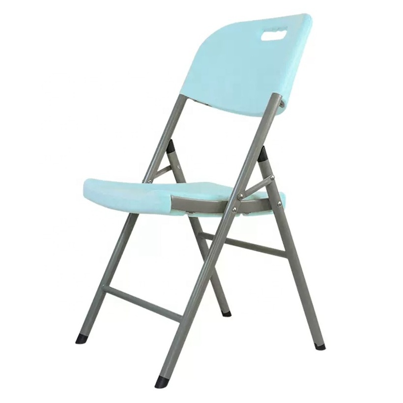 White cheap plastic metal foldable table and picnic folding chairs prices outdoor party HDEP fold chair for events