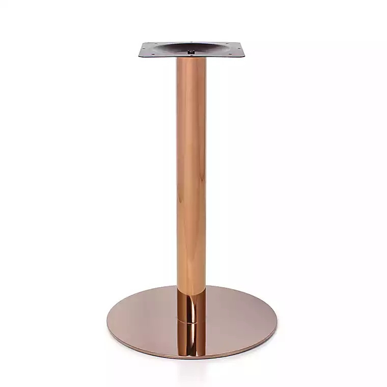 Table Legs Base Modern design Stainless Steel chrome table base Tulip Wrought Iron Furniture High Quality coffee Table Legs