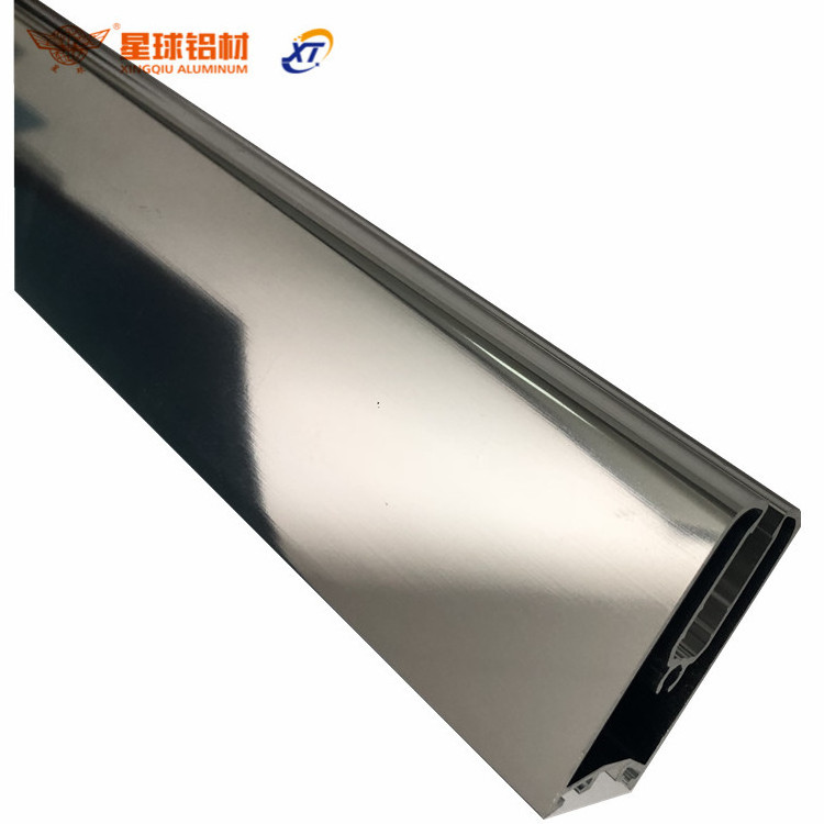 Shower Profile for Bathroom Decoration 6463-T5 Shining Polished Aluminium Is Alloy 6000 Series Cutting Bending Punching WELDING