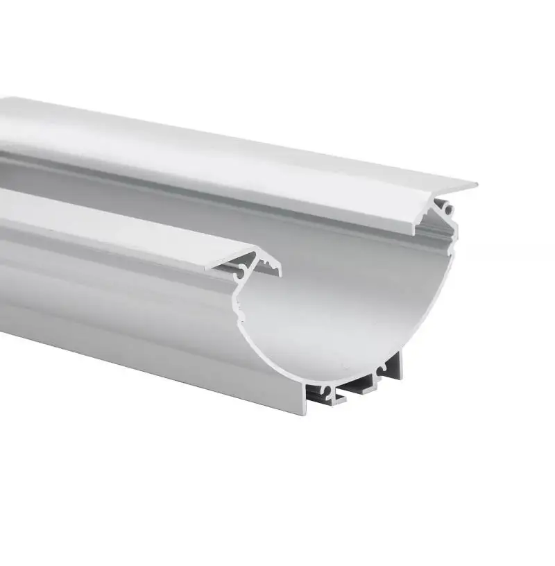 Strip Light u Channel Diffuser LED Aluminum Profile For 5050 5730 Led Hard Light Led Bar Aluminum Channel Housing Cover