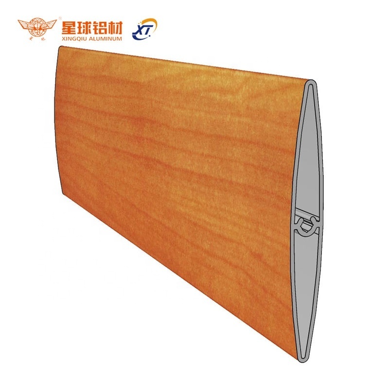 Architectural Aluminum Aerofoil Sun Louver Fin Horizontal and Vertical Decorative Aluminum Louver Blade Profiles for Building