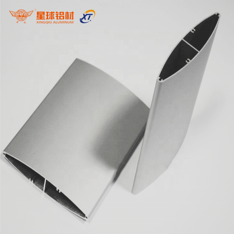 Architectural Aluminum Aerofoil Sun Louver Fin Horizontal and Vertical Decorative Aluminum Louver Blade Profiles for Building