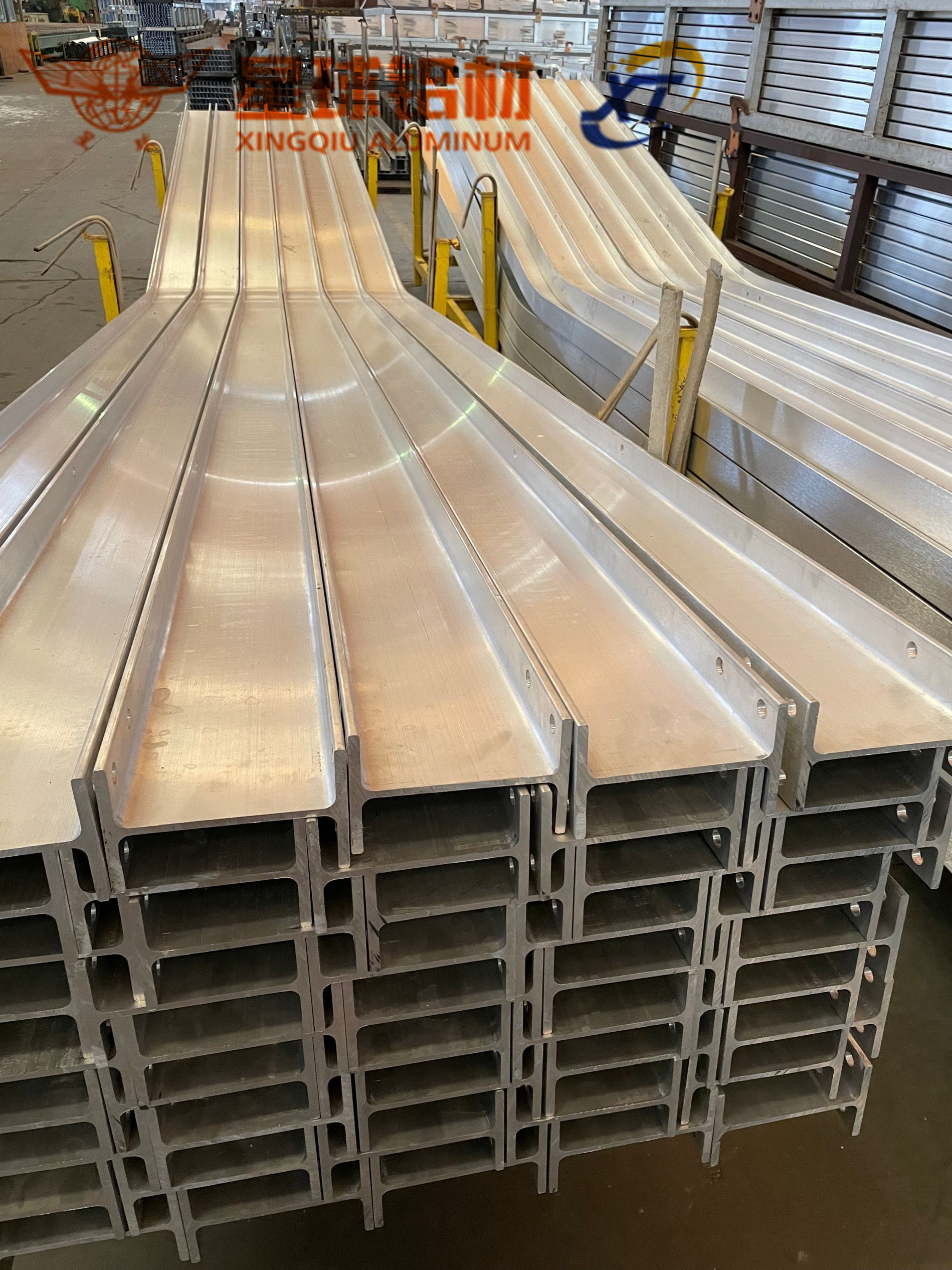 Aluminium beams 6061 alloy profiles I beams aluminium, H beams aluminium profiles