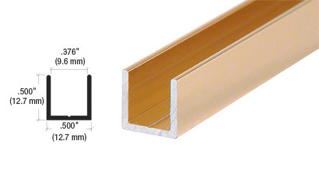 Foshan factory Aluminium U Shape Profile Door and Window Sliding Rail Track Aluminium C Channel Extrusion