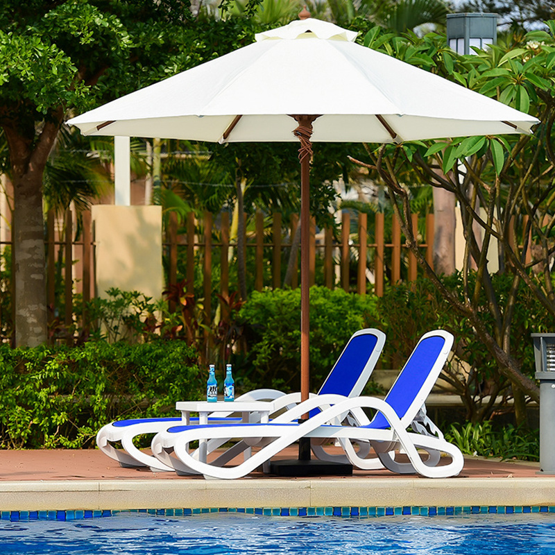 Patio Lounge Furniture Leisure Hotel Swimming Pool Folding Outdoor Beach Sun Lounger