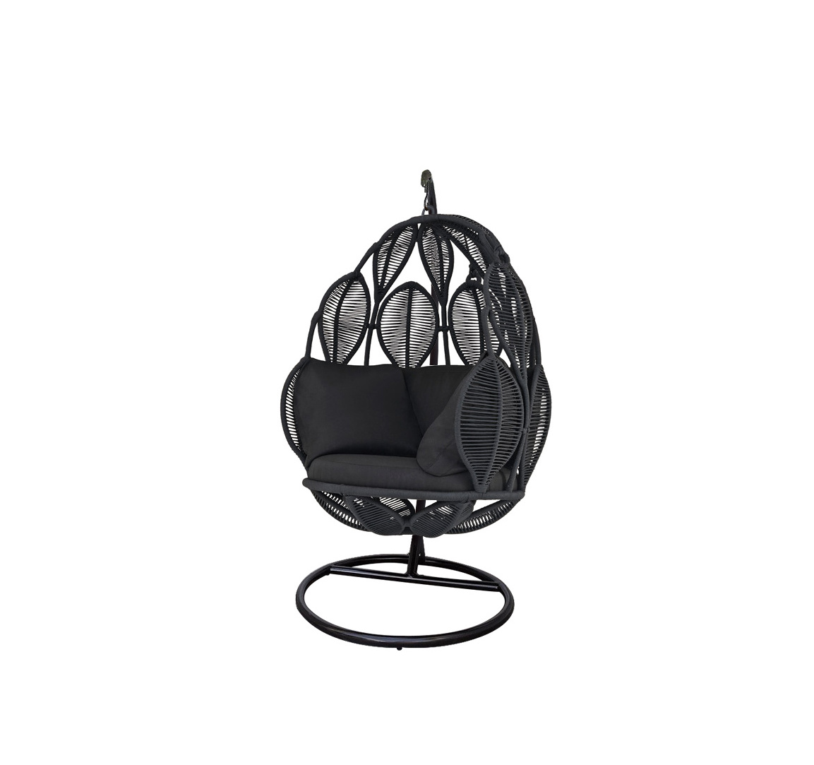 Wicker Ratan Furniture Patio Swing Outdoor Farmhouse Equipment Swings For Garden