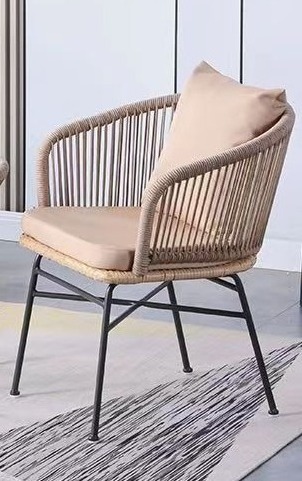 High Quality Aluminium Frame Rattan Table And Chairs