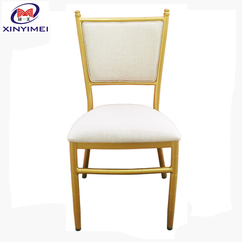 Good price comfortable metal stacking wooden chiavari chair for rental