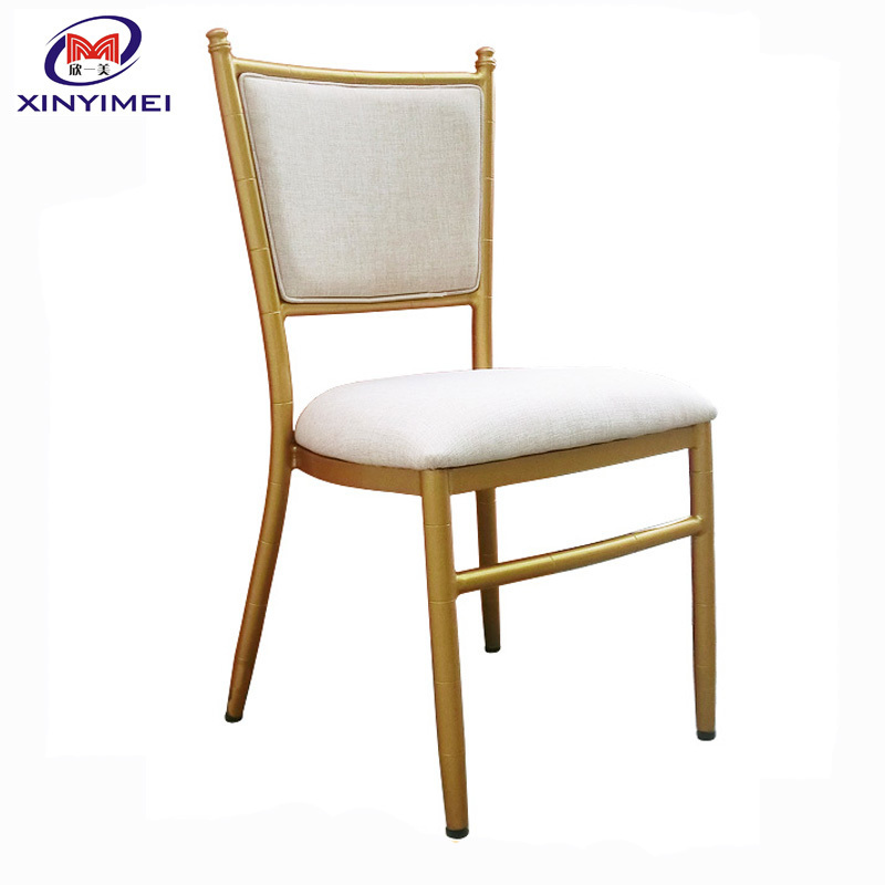 Good price comfortable metal stacking wooden chiavari chair for rental