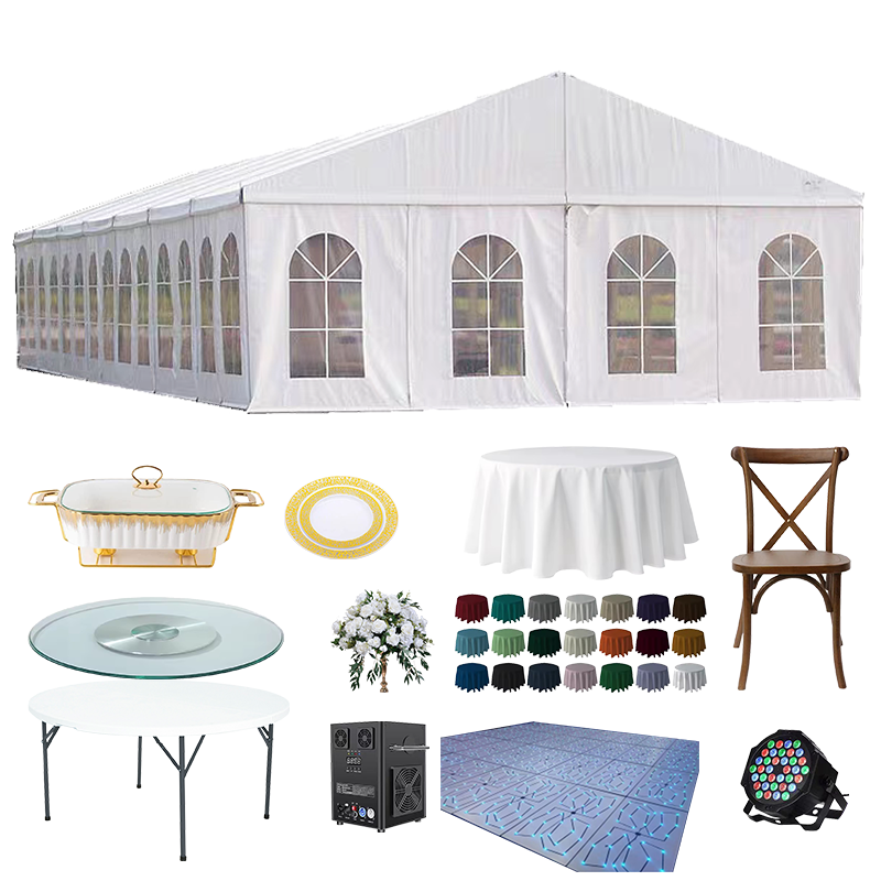 One Stop banquet event solutions outdoor wedding event trade show tent party tents for event & party