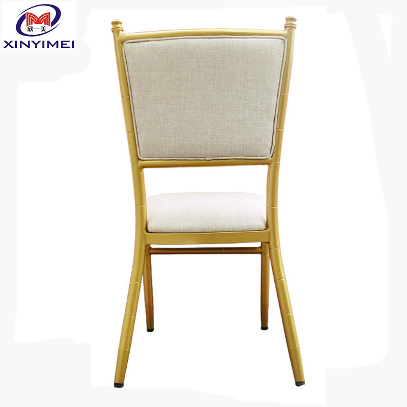 Good price comfortable metal stacking wooden chiavari chair for rental