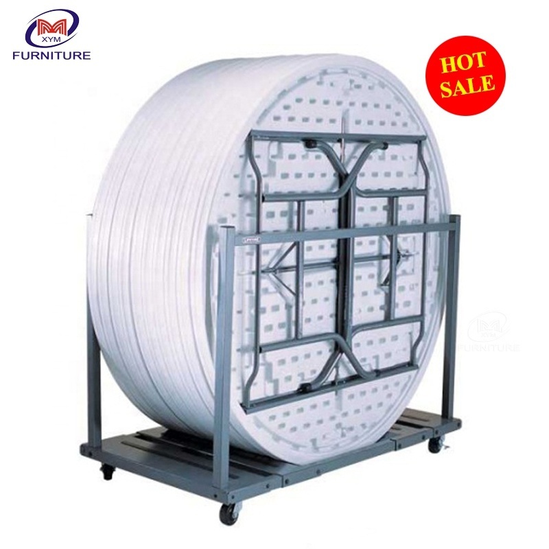 5ft Folding Round Plastic Table XYM-T24