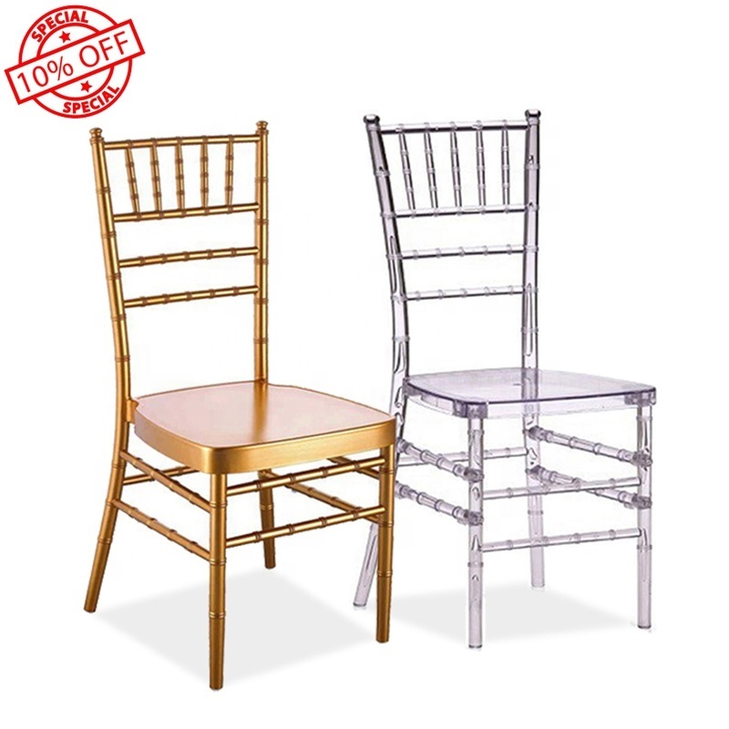 10 Years experience manufacturer wholesale popular tiffany wedding stacking chiavari chair