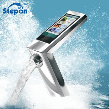 Stepon WiFi APP control smart digital faucet automatic water saver tap smart faucet sensor smart faucet bathroom