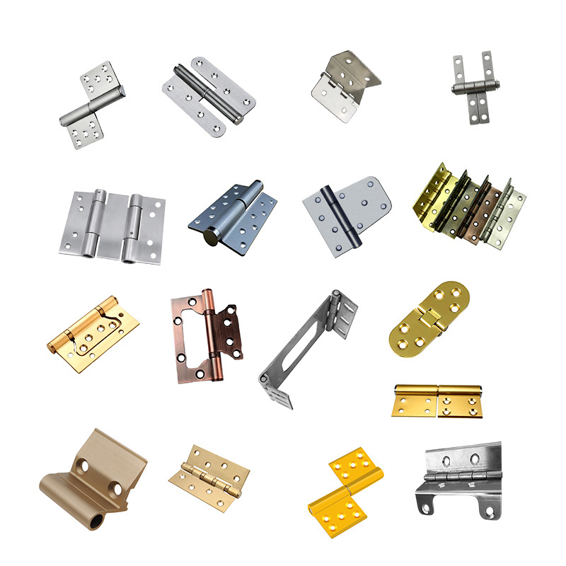 Whole sale furniture hardware accessory Ball Bearing 4 inch stainless steel conceal butt hinge Non-Mortise Door Hinge