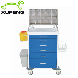 Hospital Equipment Anesthesia Trolley medication carts for sale