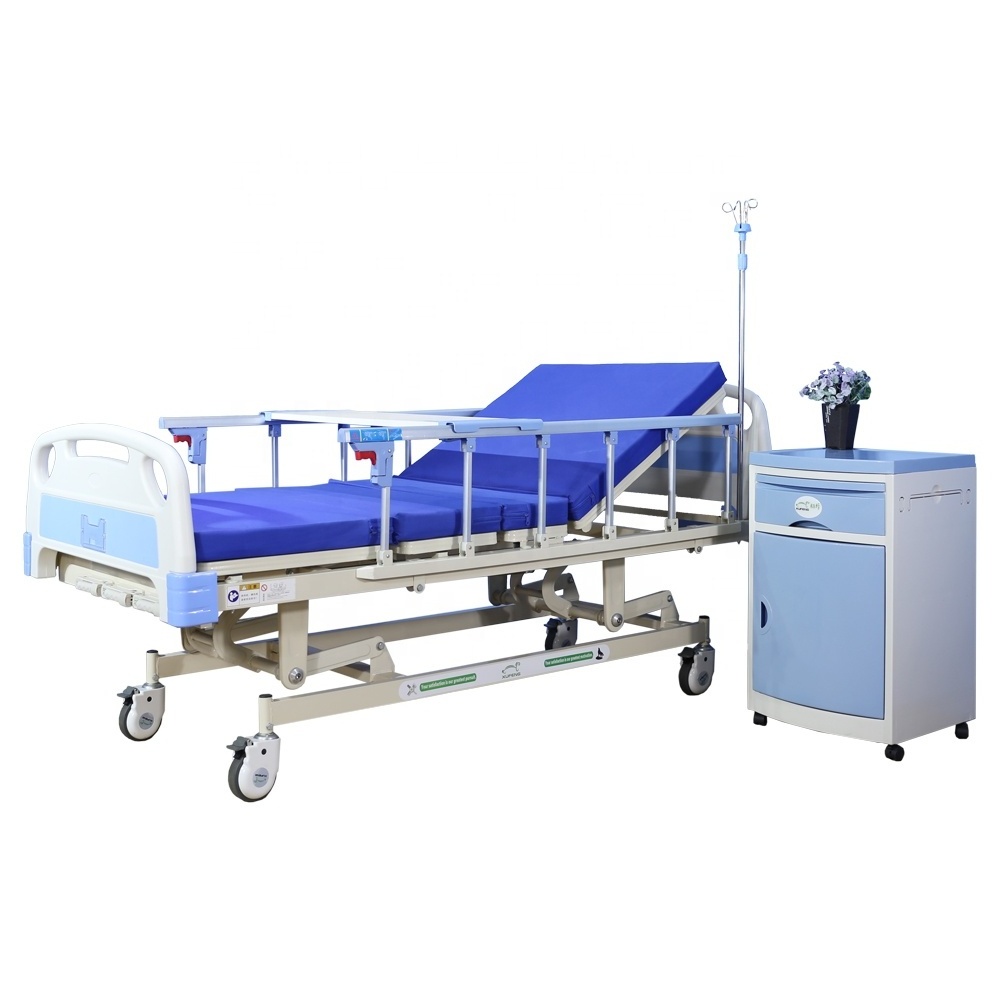 XF803C 3 crank manual function hospital medical patient bed