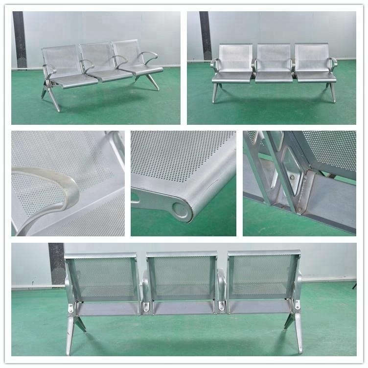 XF228 hospital airport waiting chair with 3 seaters