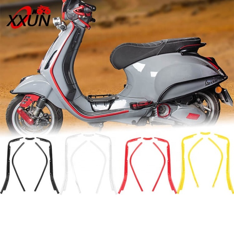 XXUN Frame Side Trim Cover for Vespa Sprint Primavera 50 125 150 2014 2015 2016 2017 2018 2019 2020 2021 2022 Accessories