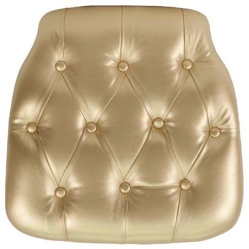 Wholesale high quality leather wedding chair cushion chiavari chair cushion