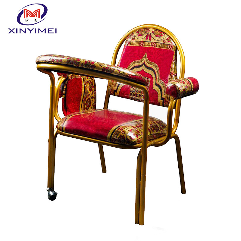 Wholesale theater furniture stackable metal muslim prayer chair