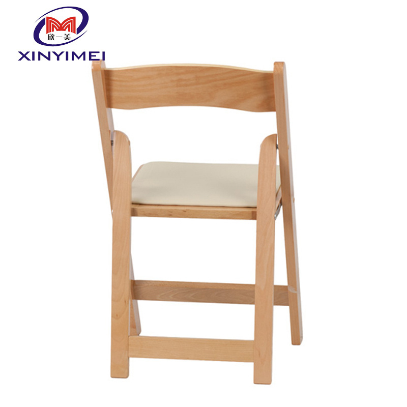 Factory Cheap wooden Wimbledon Chair  Folding Resin chair