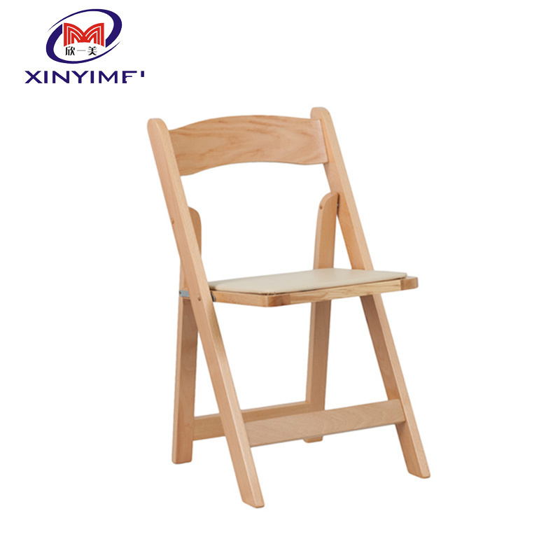 Factory Cheap wooden Wimbledon Chair  Folding Resin chair