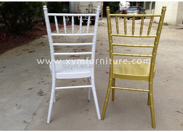 Commerical Furniture Cheap Price Gold Metal Wedding Chair For Sale