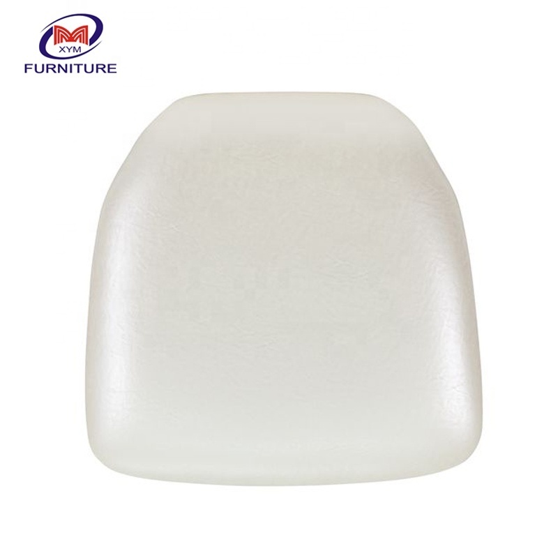 Wholesale high quality leather wedding chair cushion chiavari chair cushion